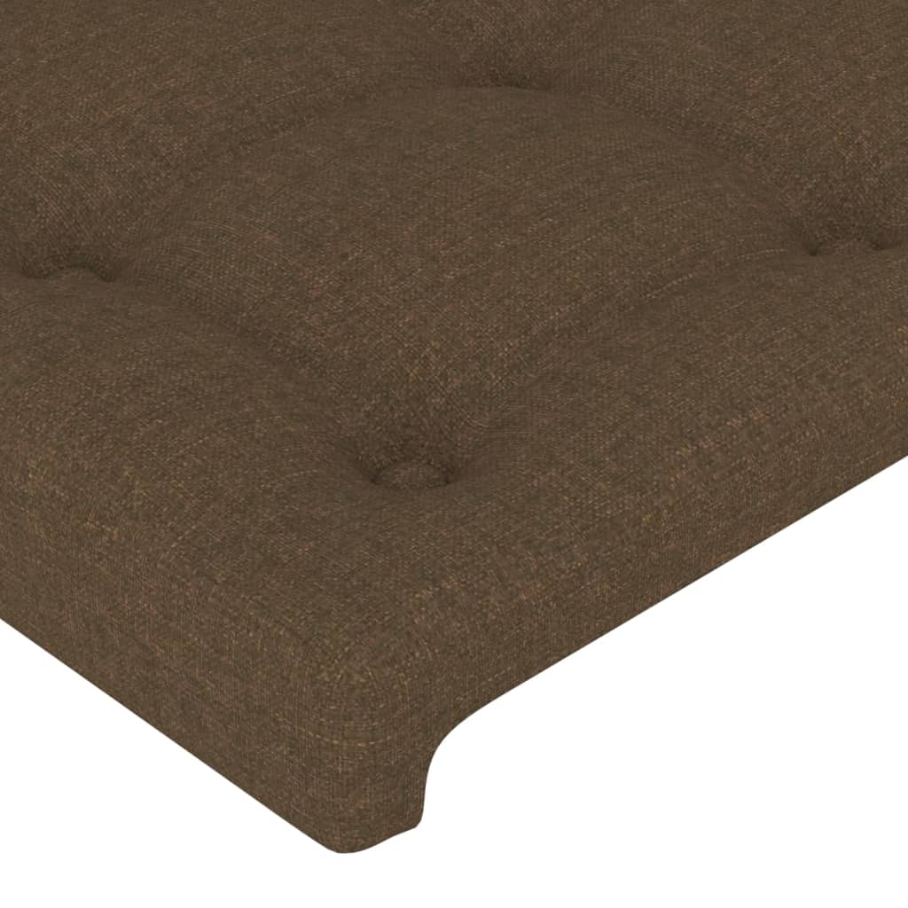 Hoofdborden 2 st 90x5x78/88 cm stof donkerbruin Hoofdborden en voetborden | Creëer jouw Trendy Thuis | Gratis bezorgd & Retour | Trendy.nl