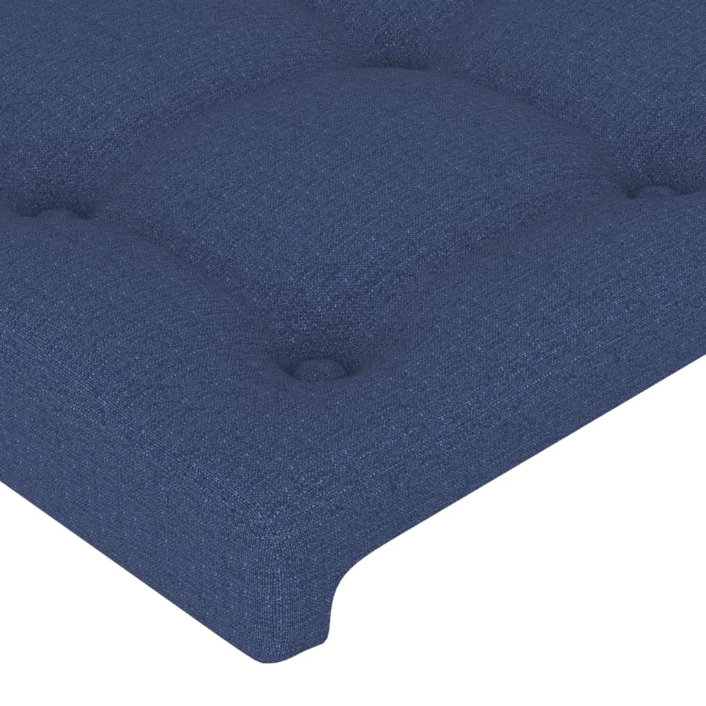 Hoofdborden 2 st 100x5x78/88 cm stof blauw Hoofdborden en voetborden | Creëer jouw Trendy Thuis | Gratis bezorgd & Retour | Trendy.nl