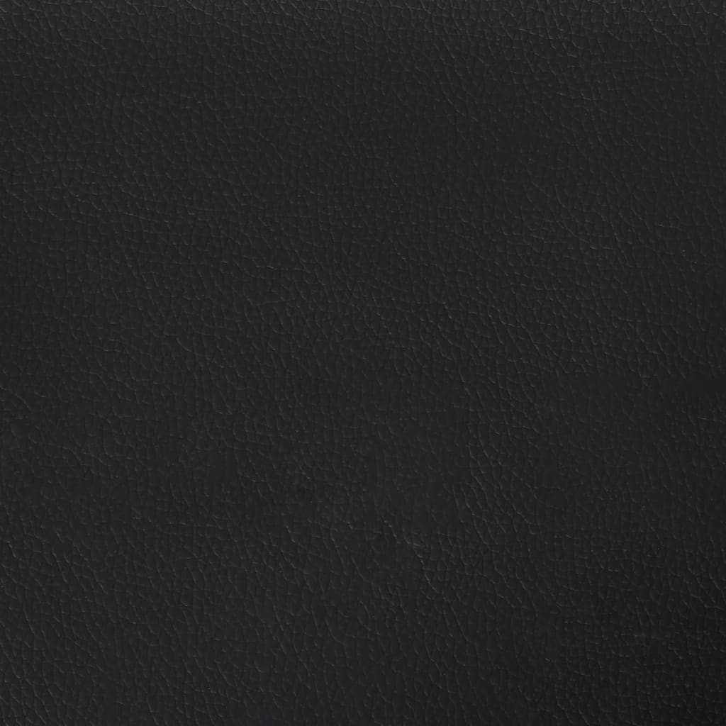 Hoofdbord met randen 163x23x118/128 cm kunstleer zwart Hoofdborden en voetborden | Creëer jouw Trendy Thuis | Gratis bezorgd & Retour | Trendy.nl
