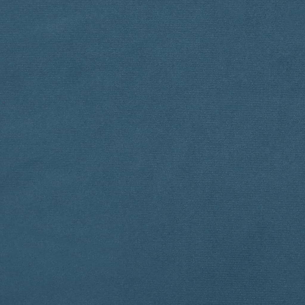 Hoofdbord met randen 183x16x78/88 cm fluweel donkerblauw Hoofdborden en voetborden | Creëer jouw Trendy Thuis | Gratis bezorgd & Retour | Trendy.nl