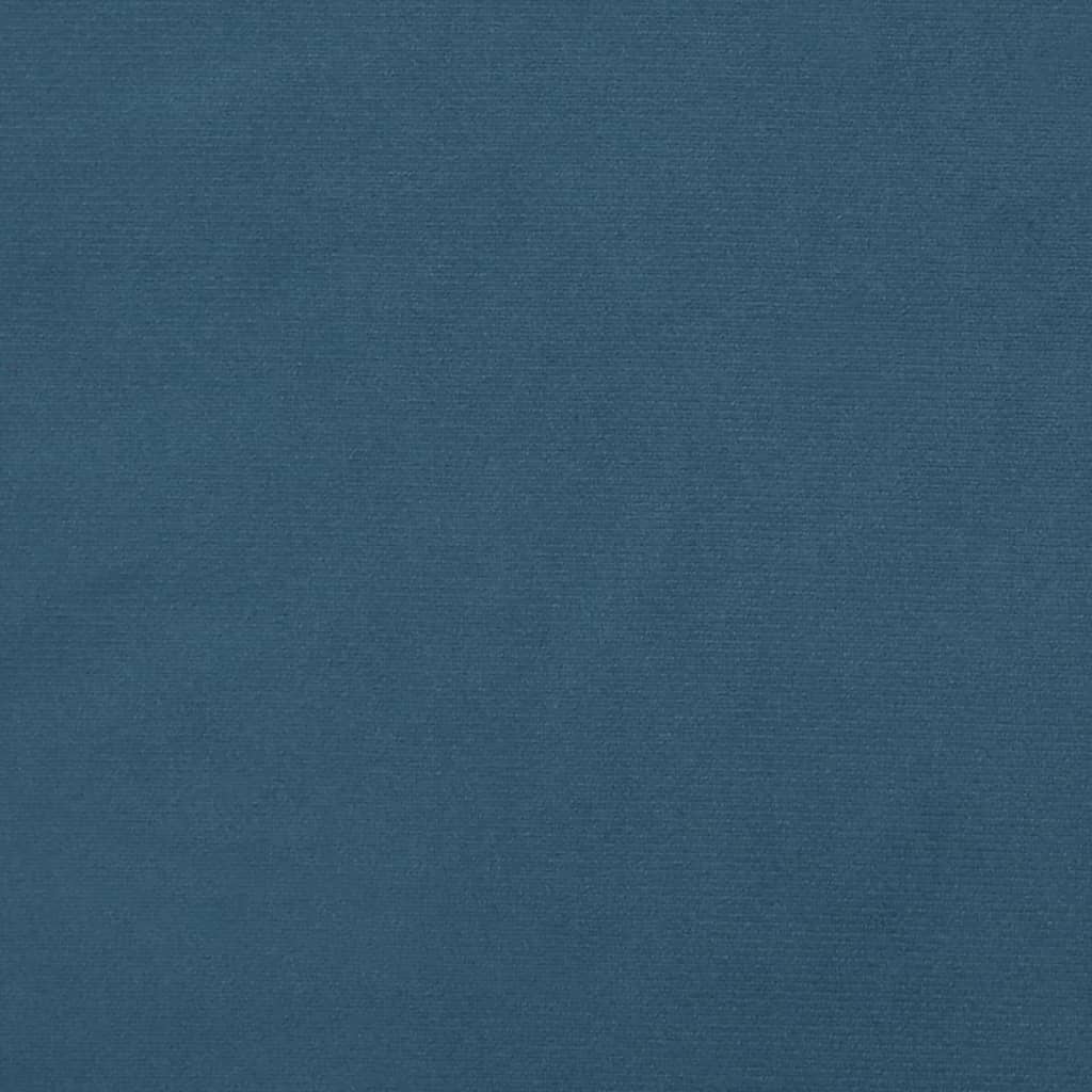 Hoofdbord met randen 163x16x78/88 cm fluweel donkerblauw Hoofdborden en voetborden | Creëer jouw Trendy Thuis | Gratis bezorgd & Retour | Trendy.nl