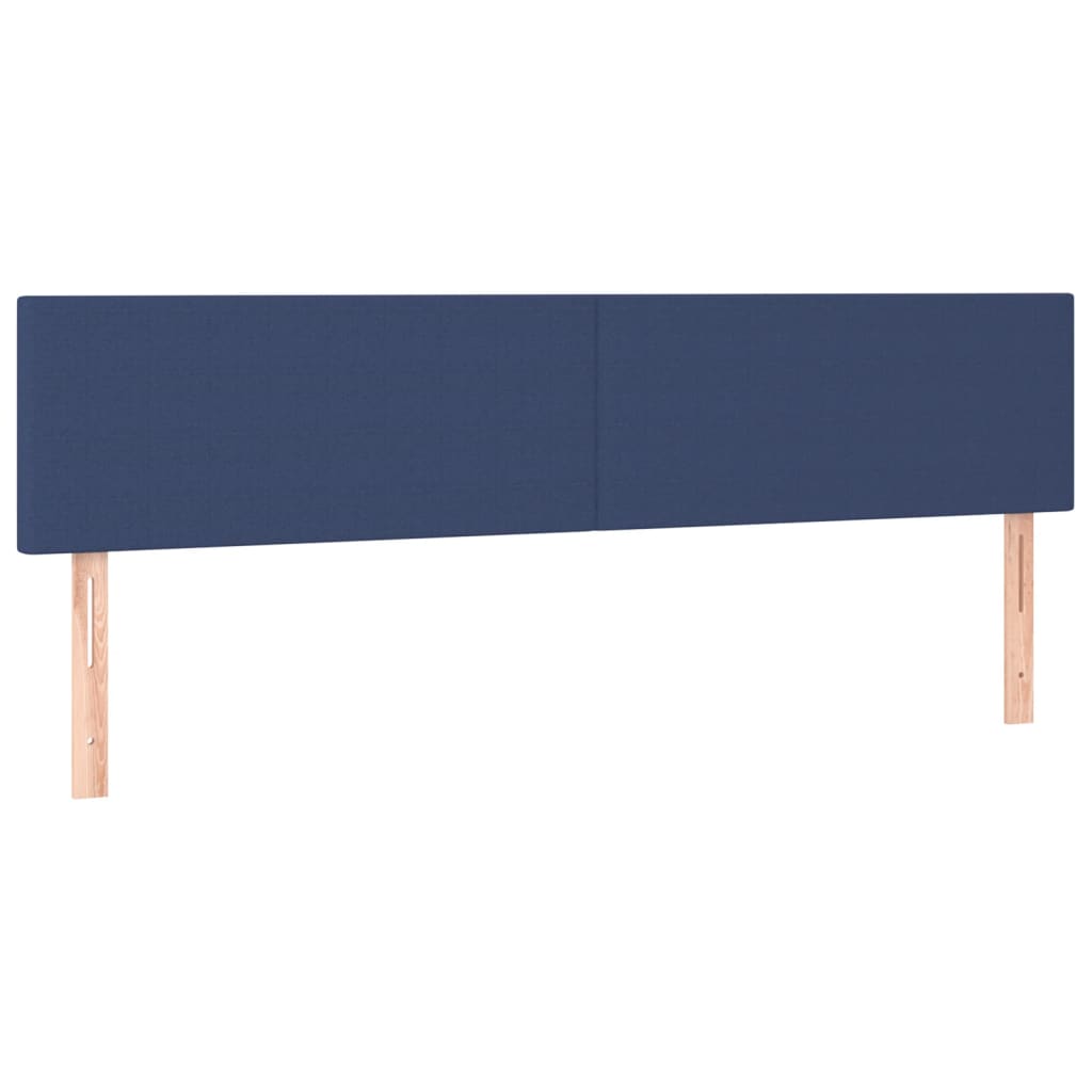 Hoofdbord LED 180x5x78/88 cm stof blauw Hoofdborden en voetborden | Creëer jouw Trendy Thuis | Gratis bezorgd & Retour | Trendy.nl