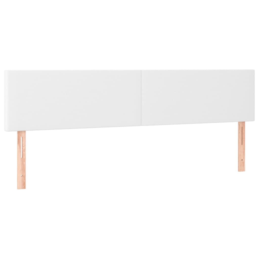 Hoofdbord LED 180x5x78/88 cm kunstleer wit Hoofdborden en voetborden | Creëer jouw Trendy Thuis | Gratis bezorgd & Retour | Trendy.nl