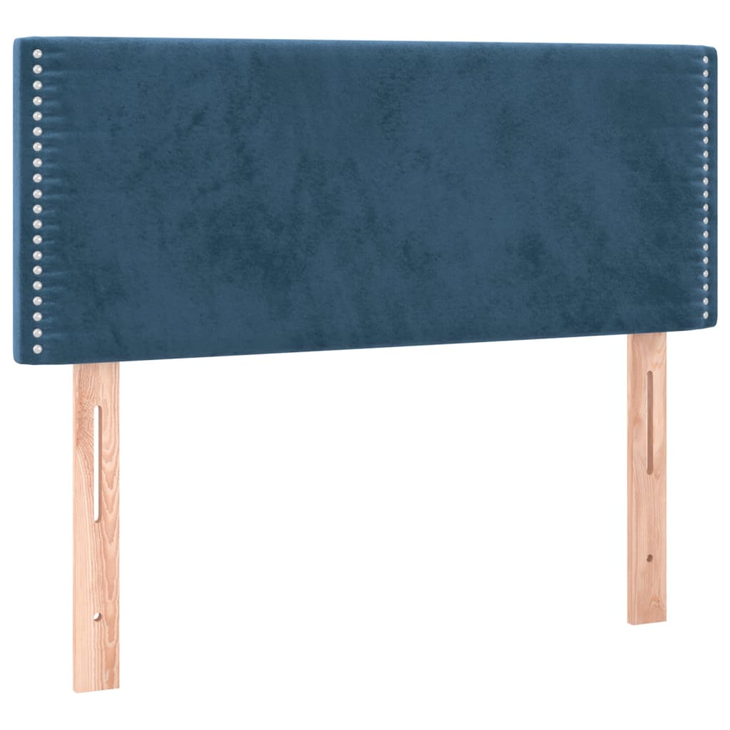 Hoofdbord LED 80x5x78/88 cm fluweel donkerblauw Hoofdborden en voetborden | Creëer jouw Trendy Thuis | Gratis bezorgd & Retour | Trendy.nl