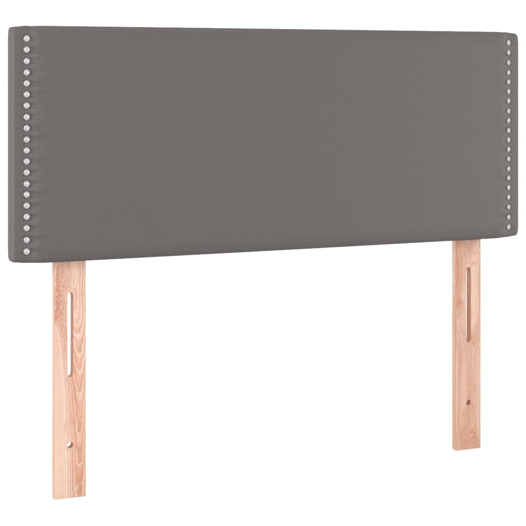 Hoofdbord LED 90x5x78/88 cm kunstleer grijs Hoofdborden en voetborden | Creëer jouw Trendy Thuis | Gratis bezorgd & Retour | Trendy.nl