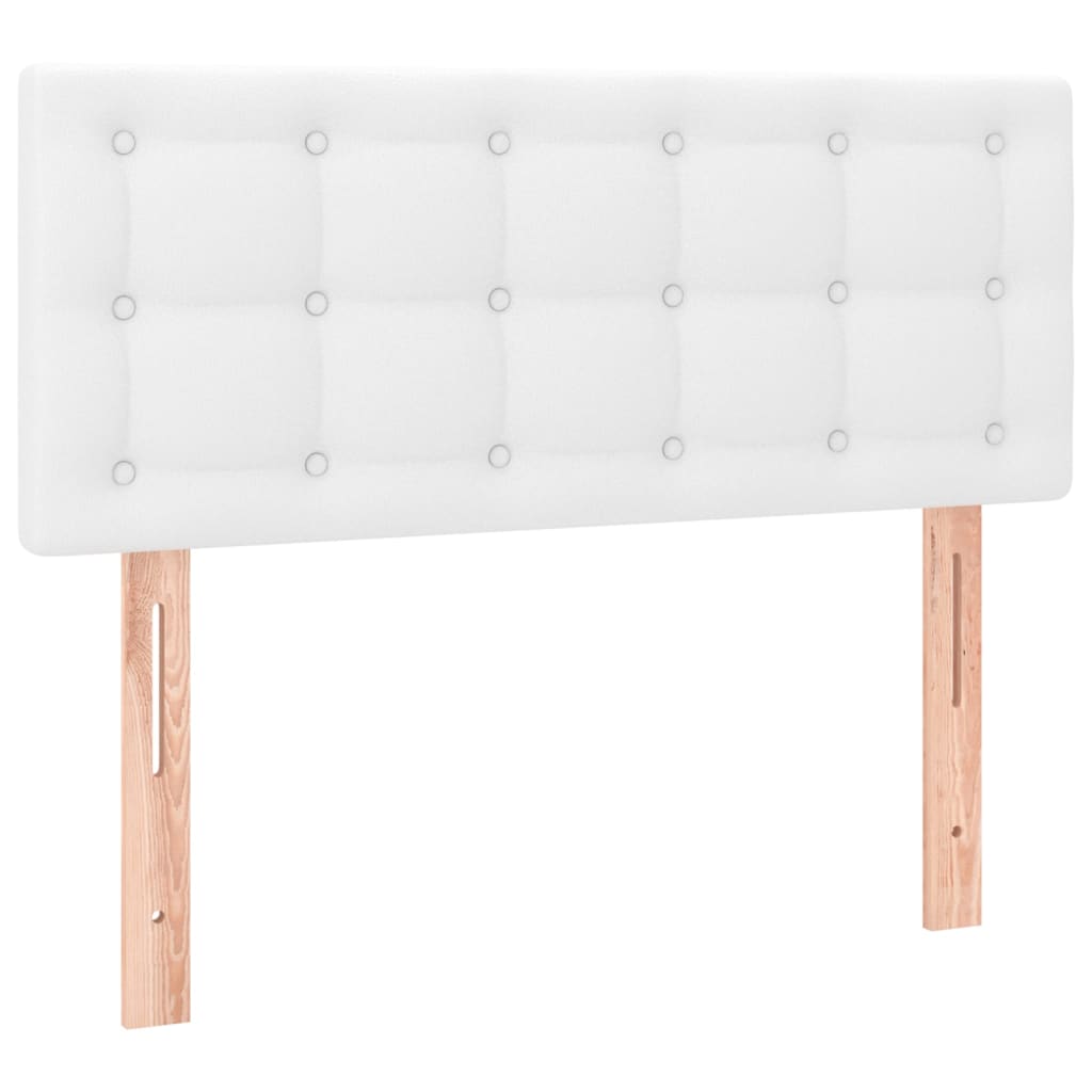 Hoofdbord LED 100x5x78/88 cm kunstleer wit Hoofdborden en voetborden | Creëer jouw Trendy Thuis | Gratis bezorgd & Retour | Trendy.nl