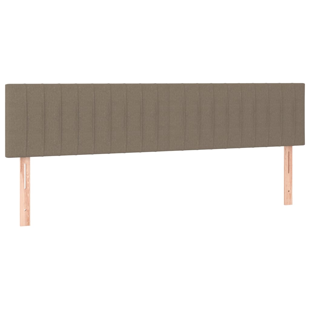 Hoofdbord LED 180x5x78/88 cm stof taupe Hoofdborden en voetborden | Creëer jouw Trendy Thuis | Gratis bezorgd & Retour | Trendy.nl