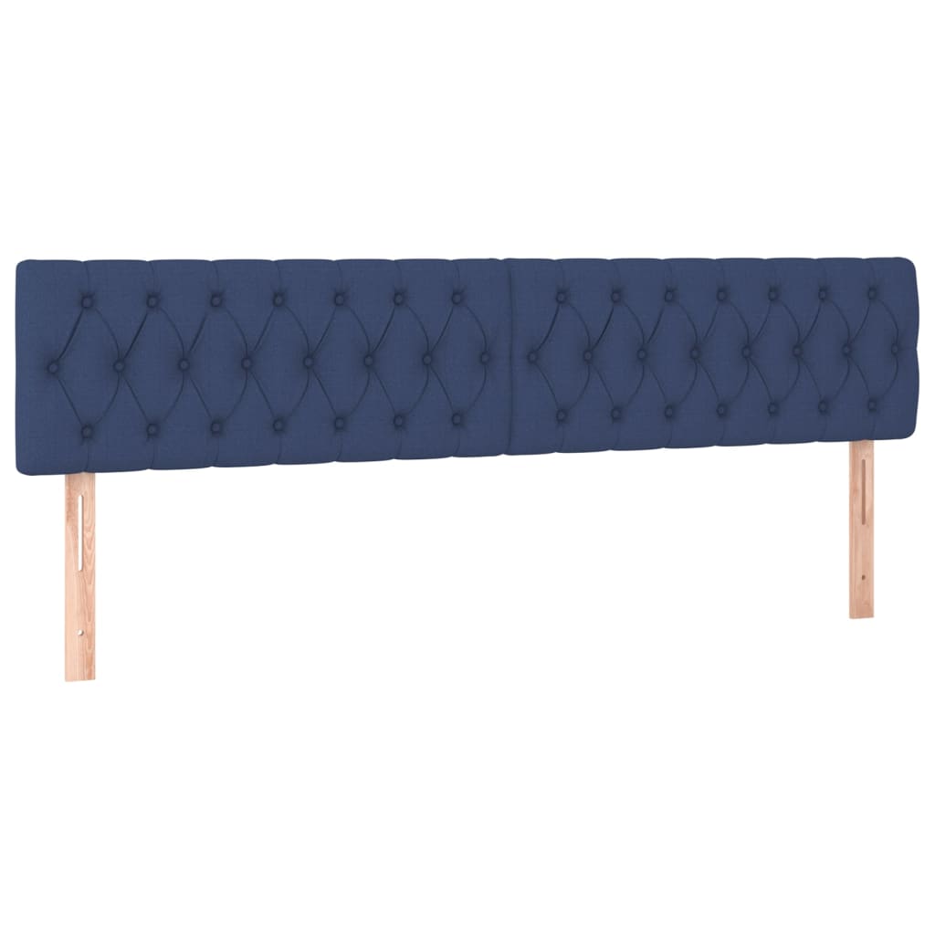 Hoofdbord LED 180x7x78/88 cm stof blauw Hoofdborden en voetborden | Creëer jouw Trendy Thuis | Gratis bezorgd & Retour | Trendy.nl