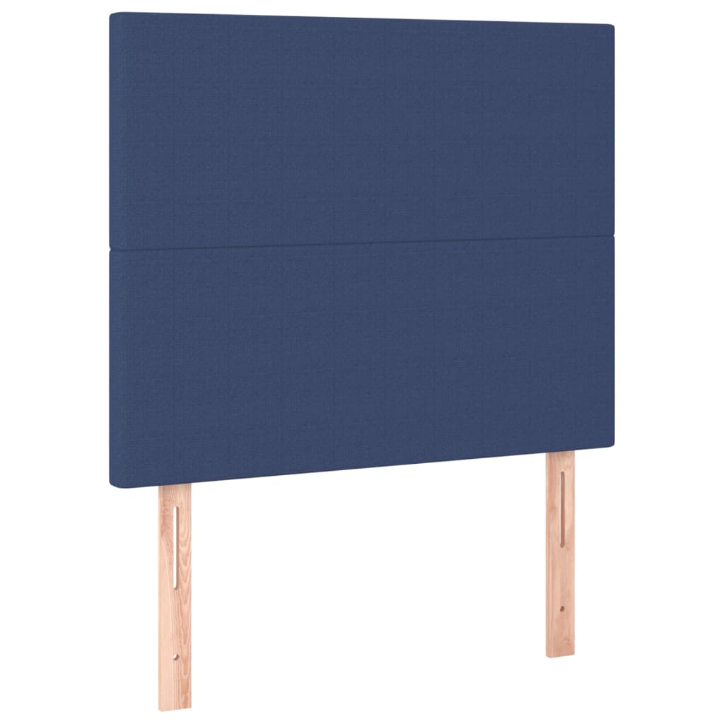 Hoofdbord LED 90x5x118/128 cm stof blauw Hoofdborden en voetborden | Creëer jouw Trendy Thuis | Gratis bezorgd & Retour | Trendy.nl