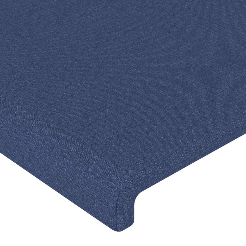 Hoofdbord LED 93x16x118/128 cm stof blauw Hoofdborden en voetborden | Creëer jouw Trendy Thuis | Gratis bezorgd & Retour | Trendy.nl