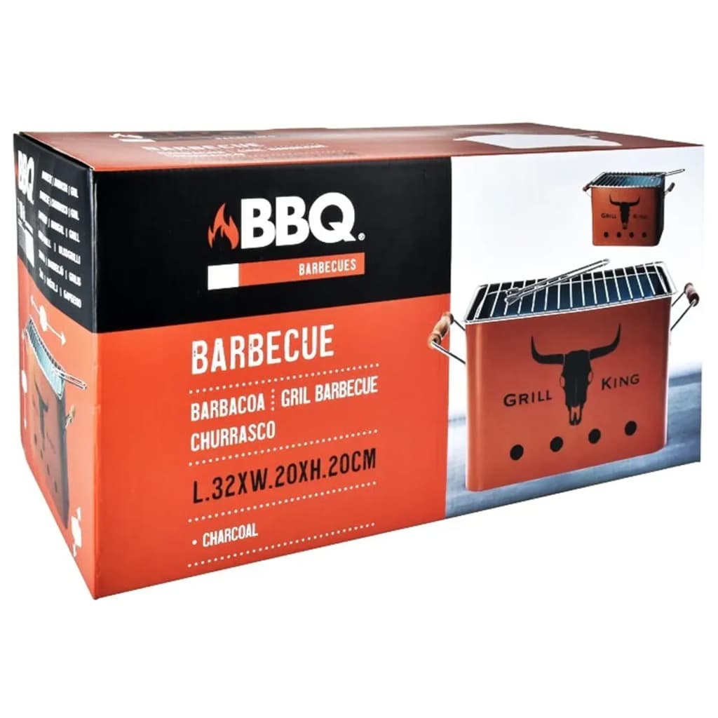 ProGarden Barbecuegrill rechthoekig mat oranje Barbecues | Creëer jouw Trendy Thuis | Gratis bezorgd & Retour | Trendy.nl