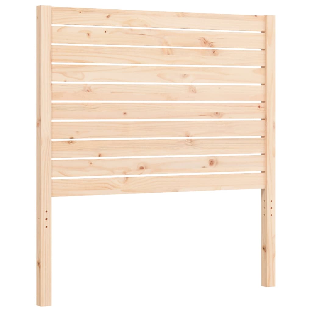 Bedframe met hoofdbord massief hout 100x200 cm Bedden & bedframes | Creëer jouw Trendy Thuis | Gratis bezorgd & Retour | Trendy.nl