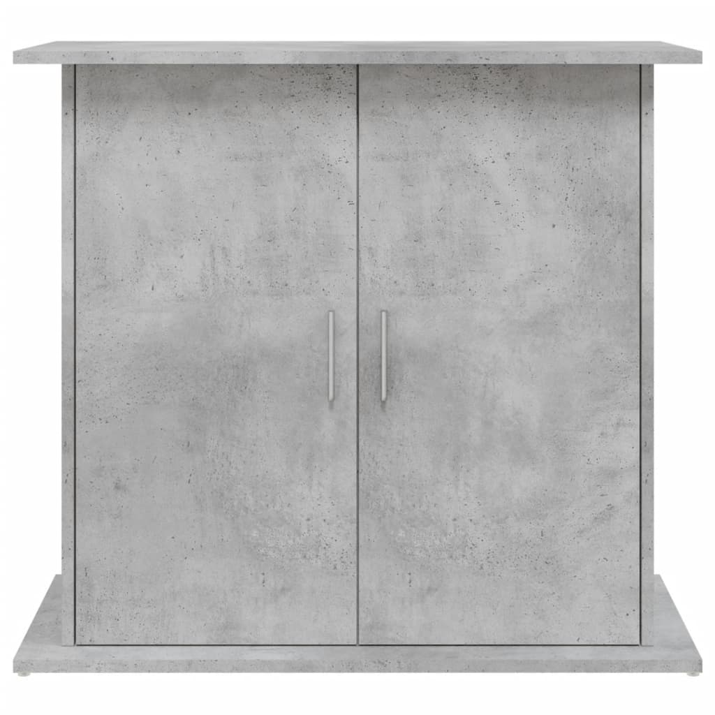 Aquariumstandaard 81x36x73 cm bewerkt hout betongrijs Aquariummeubels | Creëer jouw Trendy Thuis | Gratis bezorgd & Retour | Trendy.nl