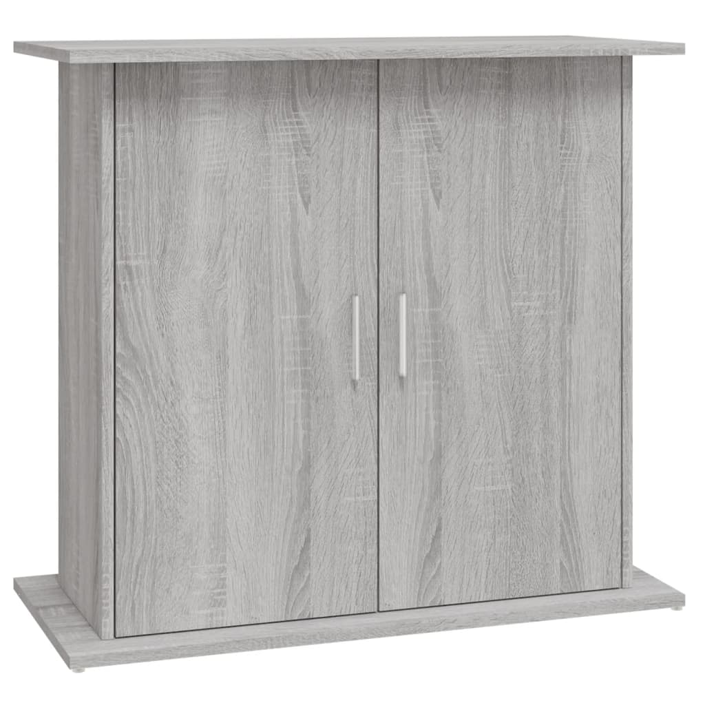 Aquariumstandaard 81x36x73 cm bewerkt hout grijs sonoma eiken Aquariummeubels | Creëer jouw Trendy Thuis | Gratis bezorgd & Retour | Trendy.nl