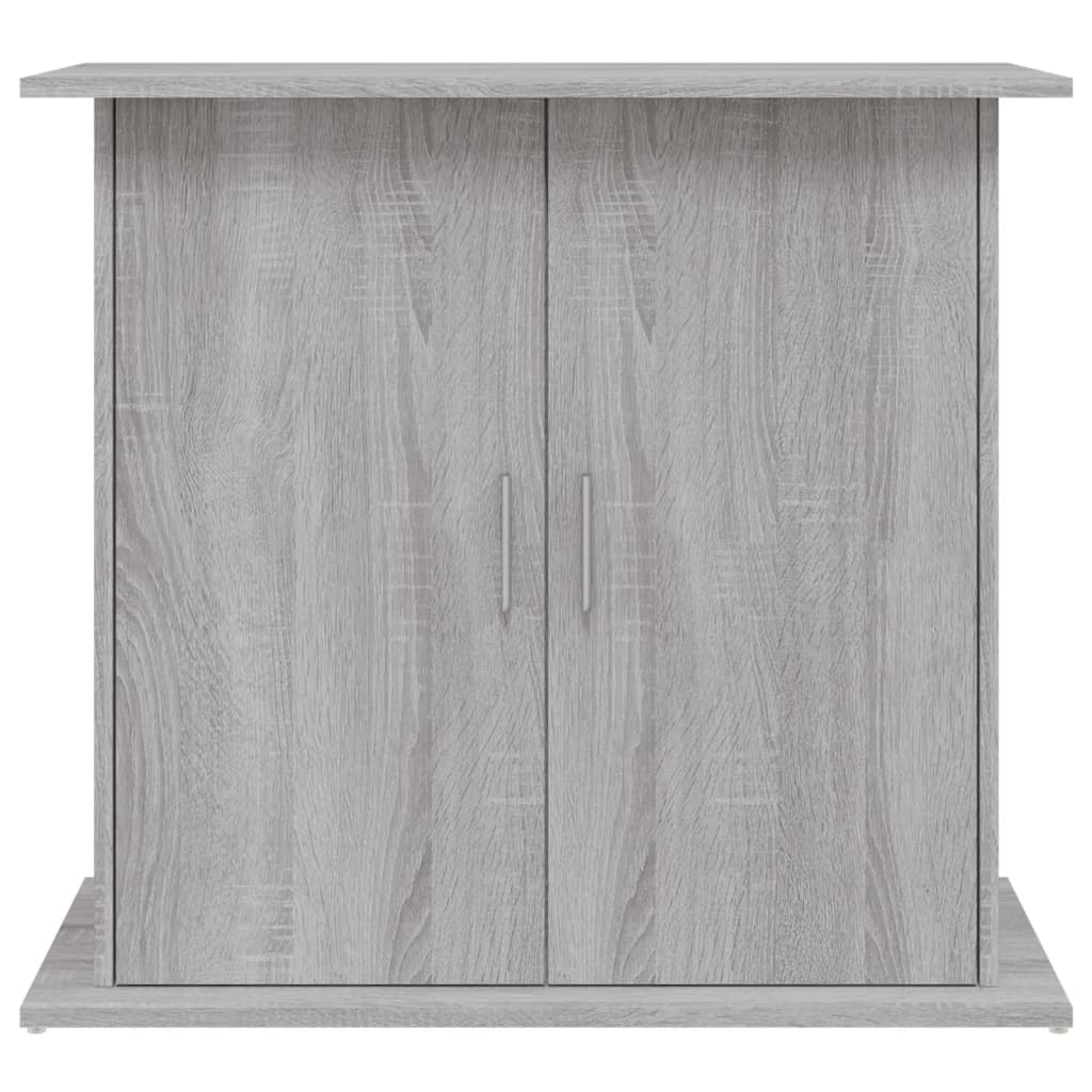 Aquariumstandaard 81x36x73 cm bewerkt hout grijs sonoma eiken Aquariummeubels | Creëer jouw Trendy Thuis | Gratis bezorgd & Retour | Trendy.nl