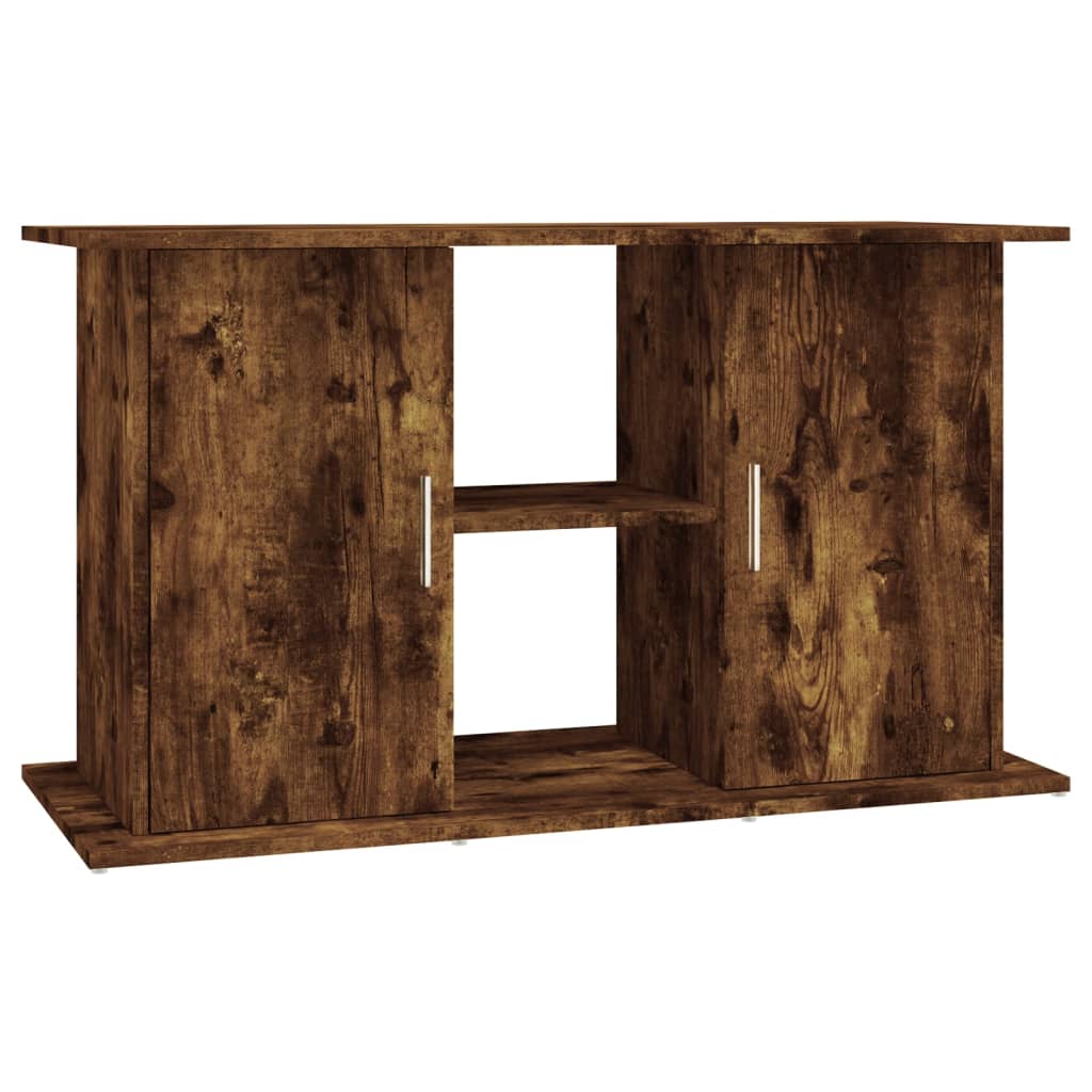 Aquariumstandaard 101x41x58 cm bewerkt hout gerookt eikenkleur Aquariummeubels | Creëer jouw Trendy Thuis | Gratis bezorgd & Retour | Trendy.nl