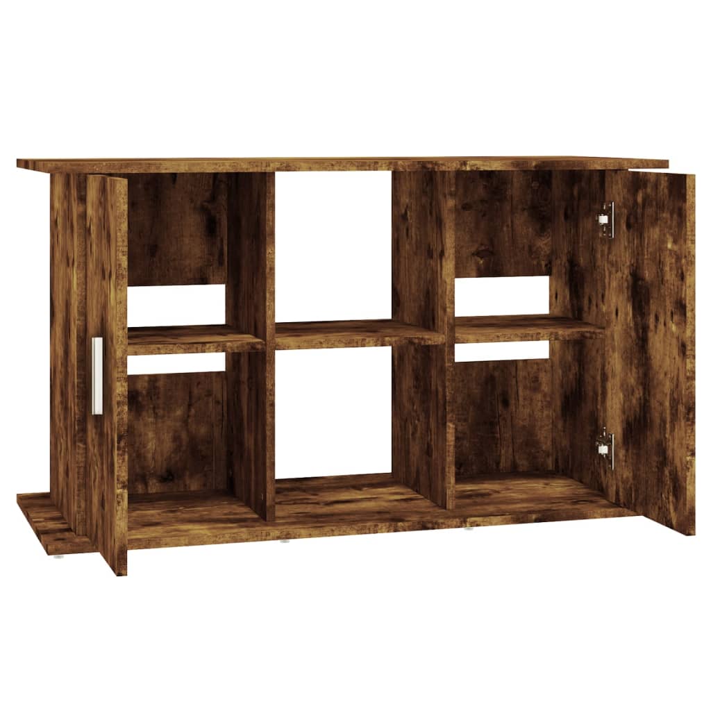 Aquariumstandaard 101x41x58 cm bewerkt hout gerookt eikenkleur Aquariummeubels | Creëer jouw Trendy Thuis | Gratis bezorgd & Retour | Trendy.nl