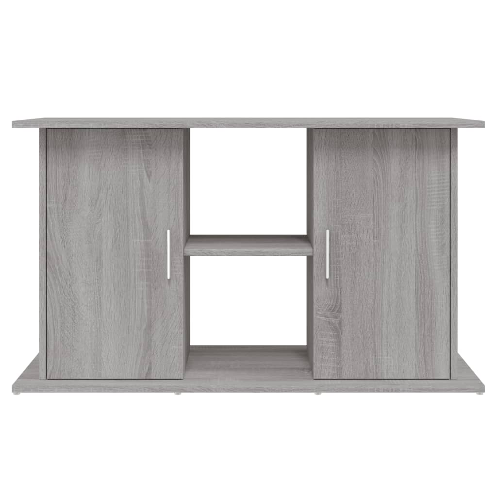 Aquariumstandaard 101x41x58 cm bewerkt hout grijs sonoma eiken Aquariummeubels | Creëer jouw Trendy Thuis | Gratis bezorgd & Retour | Trendy.nl