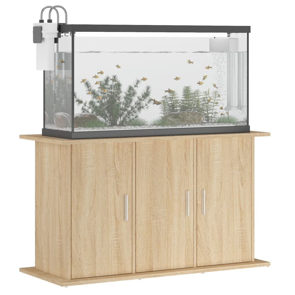 Aquariumstandaard 101x41x58 cm bewerkt hout sonoma eikenkleurig Aquariummeubels | Creëer jouw Trendy Thuis | Gratis bezorgd & Retour | Trendy.nl