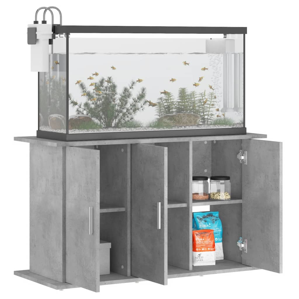 Aquariumstandaard 101x41x58 cm bewerkt hout betongrijs Aquariummeubels | Creëer jouw Trendy Thuis | Gratis bezorgd & Retour | Trendy.nl