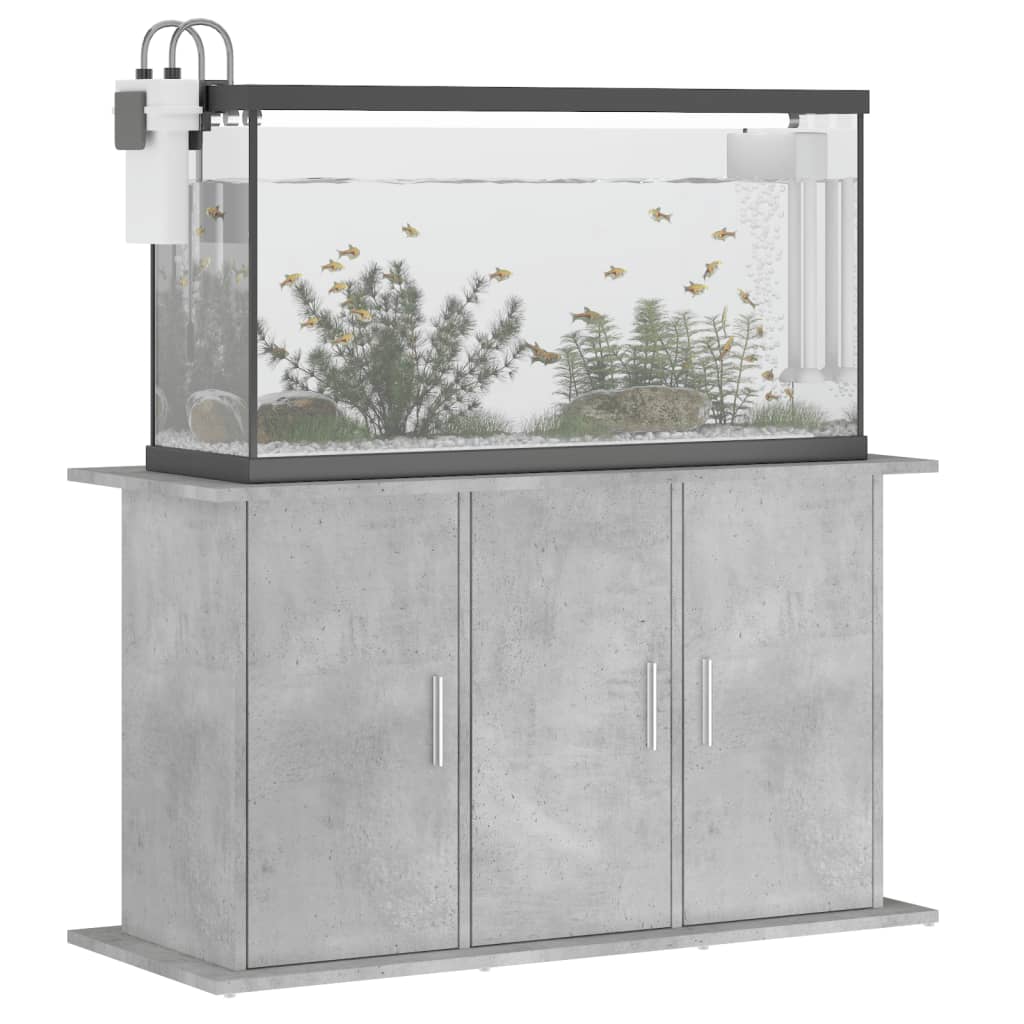 Aquariumstandaard 101x41x58 cm bewerkt hout betongrijs Aquariummeubels | Creëer jouw Trendy Thuis | Gratis bezorgd & Retour | Trendy.nl