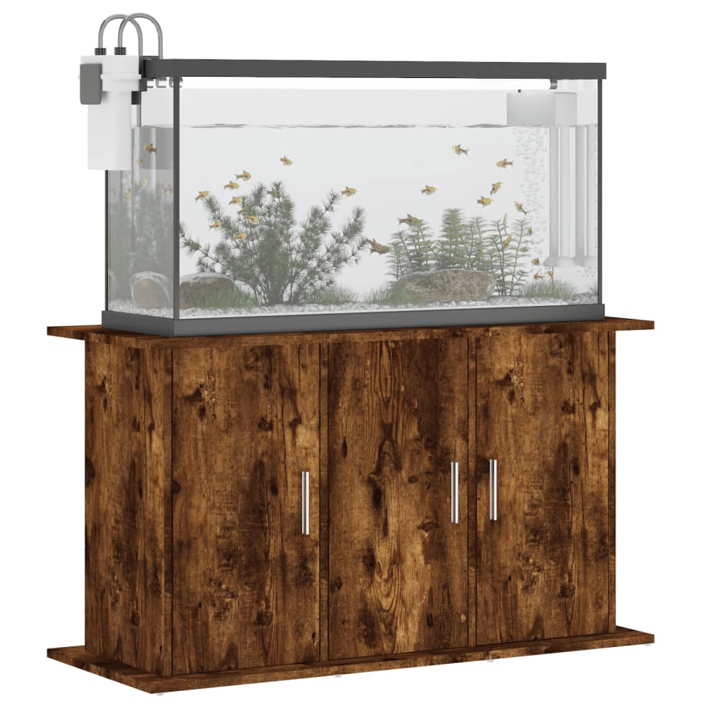 Aquariumstandaard 101x41x58 cm bewerkt hout gerookt eikenkleur Aquariummeubels | Creëer jouw Trendy Thuis | Gratis bezorgd & Retour | Trendy.nl