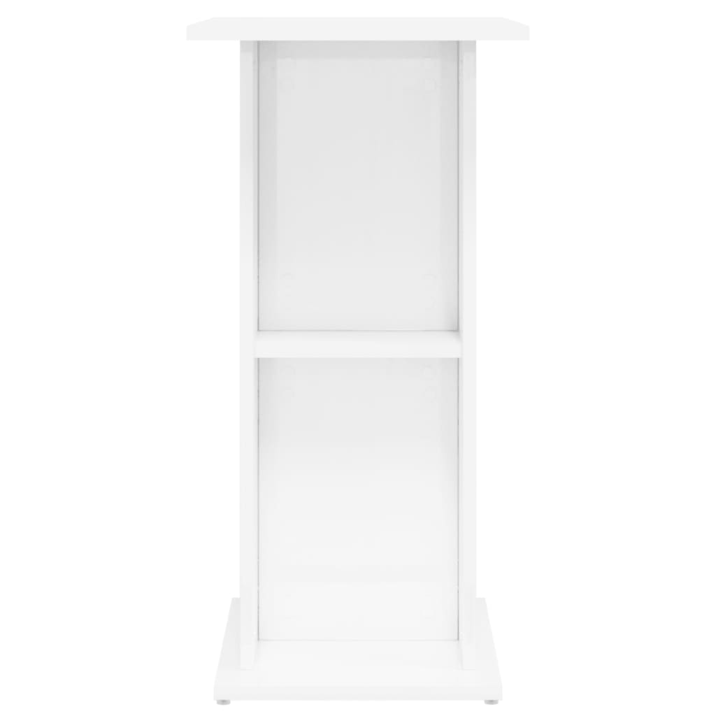 Aquariumstandaard 60,5x36x72,5 cm bewerkt hout hoogglans wit Aquariummeubels | Creëer jouw Trendy Thuis | Gratis bezorgd & Retour | Trendy.nl