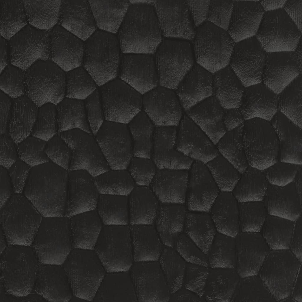 Badkamerkast 38x33x160 cm massief mangohout zwart Badkamerkaptafels | Creëer jouw Trendy Thuis | Gratis bezorgd & Retour | Trendy.nl