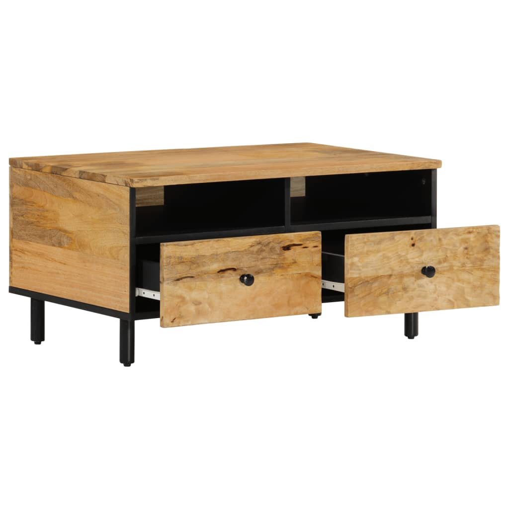 Salontafel 80x54x40 cm massief mangohout Salontafels | Creëer jouw Trendy Thuis | Gratis bezorgd & Retour | Trendy.nl