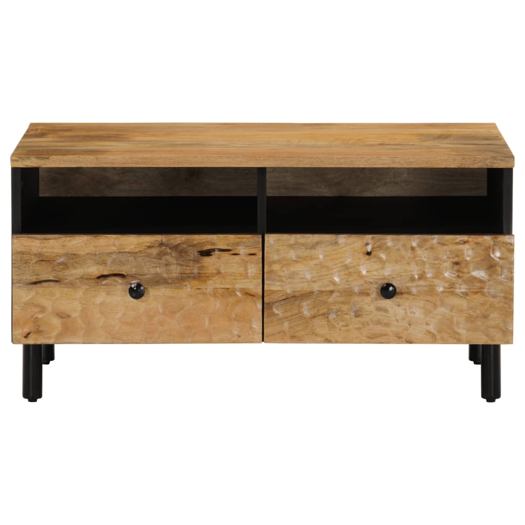 Salontafel 80x54x40 cm massief mangohout Salontafels | Creëer jouw Trendy Thuis | Gratis bezorgd & Retour | Trendy.nl