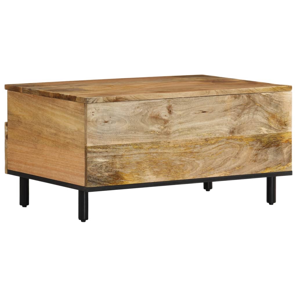 Salontafel 80x54x40 cm massief mangohout Salontafels | Creëer jouw Trendy Thuis | Gratis bezorgd & Retour | Trendy.nl