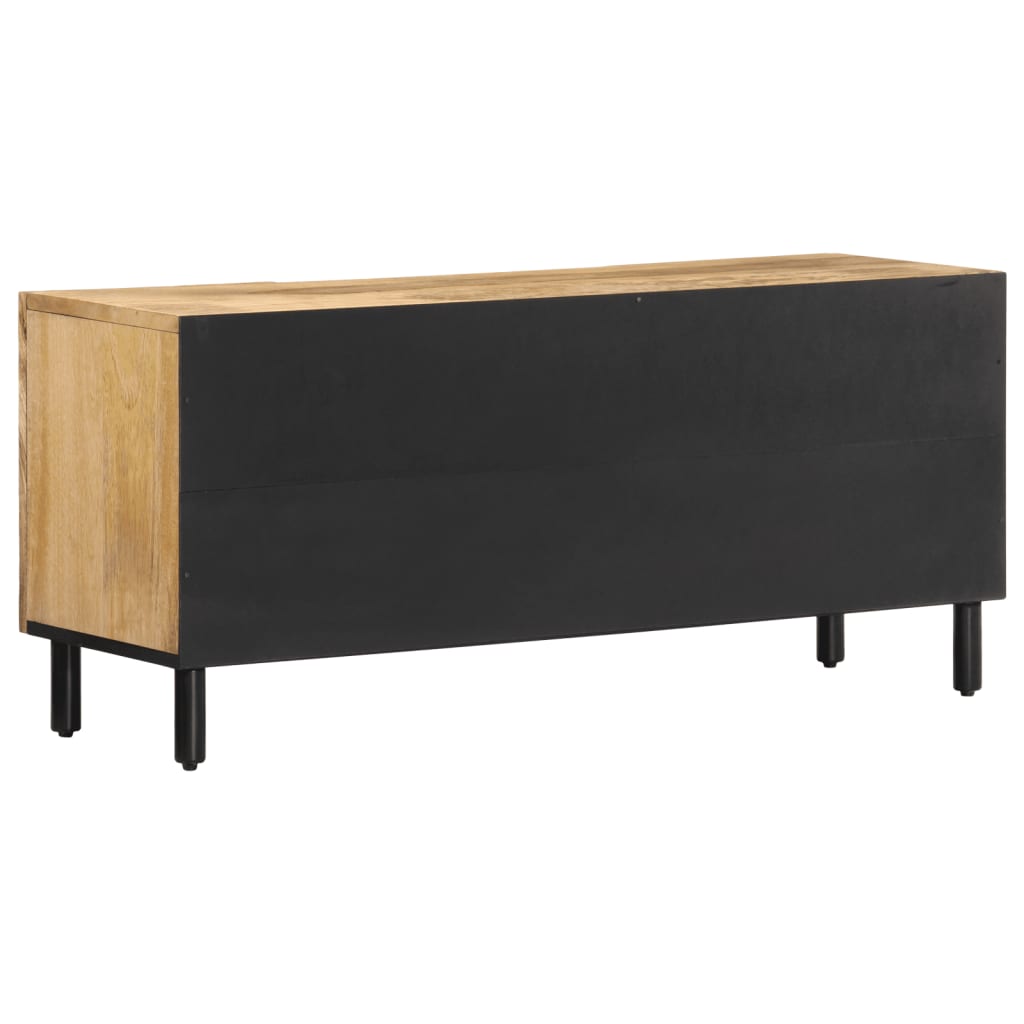 Tv-meubel 105x33x46cm massief mangohout Tv-meubels | Creëer jouw Trendy Thuis | Gratis bezorgd & Retour | Trendy.nl