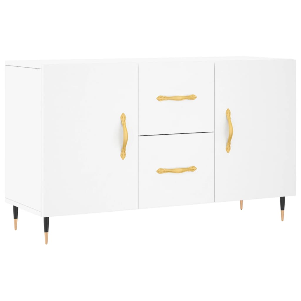 Dressoir 100x36x60 cm bewerkt hout wit Dressoirs & buffetkasten | Creëer jouw Trendy Thuis | Gratis bezorgd & Retour | Trendy.nl