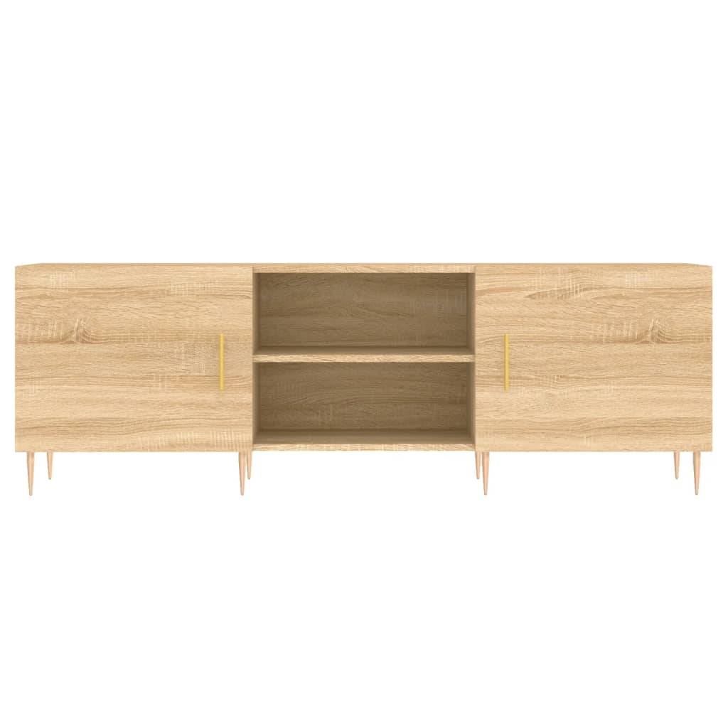 Tv-meubel 150x30x50 cm bewerkt hout sonoma eikenkleurig Tv-meubels | Creëer jouw Trendy Thuis | Gratis bezorgd & Retour | Trendy.nl