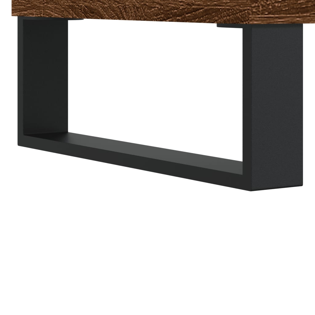 Tv-meubel 150x30x50 cm bewerkt hout bruin eikenkleur Tv-meubels | Creëer jouw Trendy Thuis | Gratis bezorgd & Retour | Trendy.nl