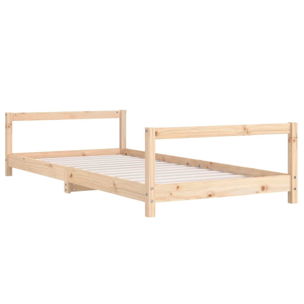 Kinderbedframe 90x200 cm massief grenenhout Peuter- & kinderbedden | Creëer jouw Trendy Thuis | Gratis bezorgd & Retour | Trendy.nl