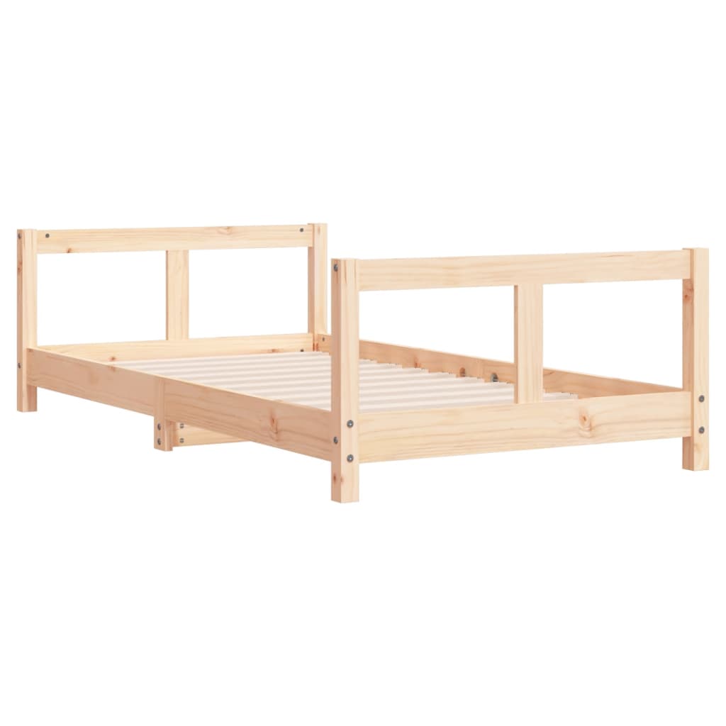 Kinderbedframe 80x160 cm massief grenenhout Peuter- & kinderbedden | Creëer jouw Trendy Thuis | Gratis bezorgd & Retour | Trendy.nl