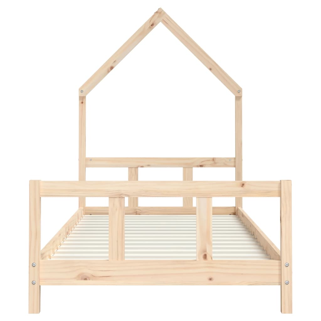 Kinderbedframe 90x190 cm massief grenenhout Peuter- & kinderbedden | Creëer jouw Trendy Thuis | Gratis bezorgd & Retour | Trendy.nl