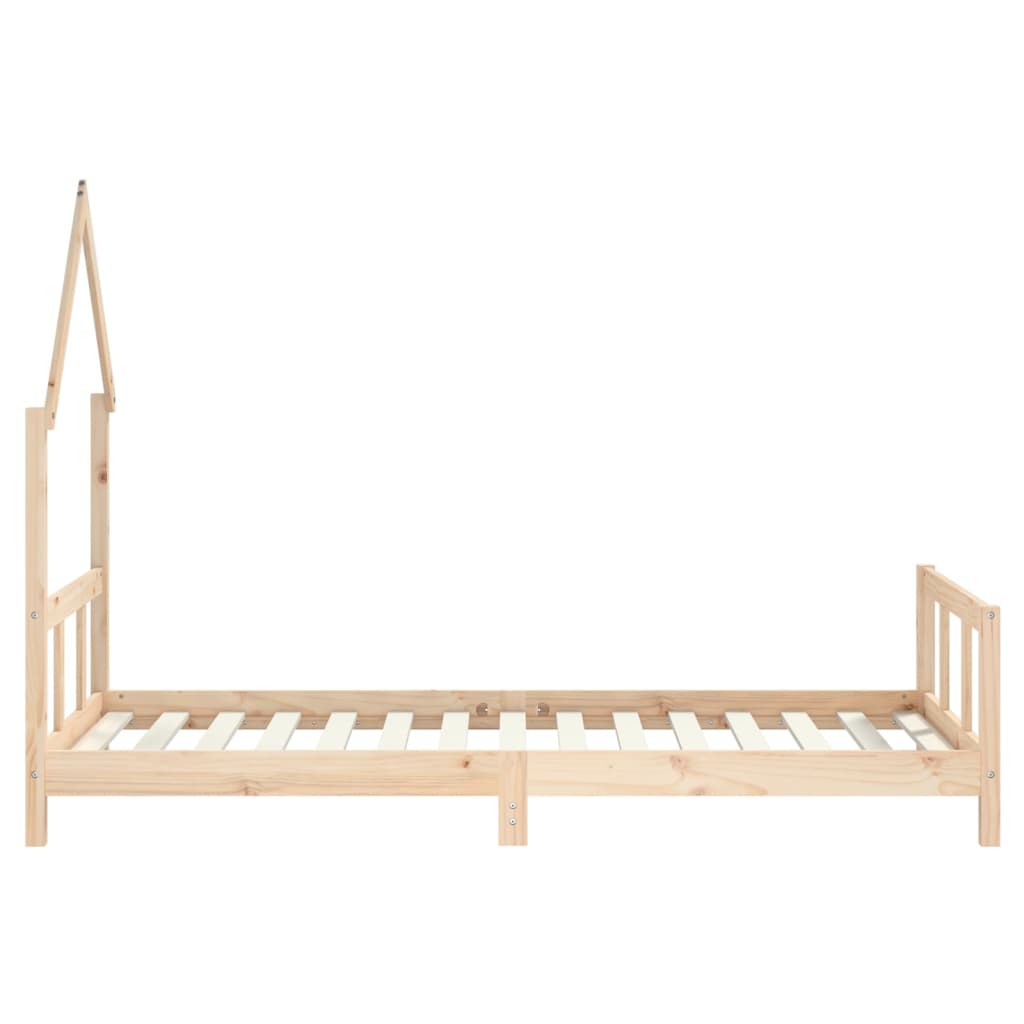 Kinderbedframe 90x190 cm massief grenenhout Peuter- & kinderbedden | Creëer jouw Trendy Thuis | Gratis bezorgd & Retour | Trendy.nl