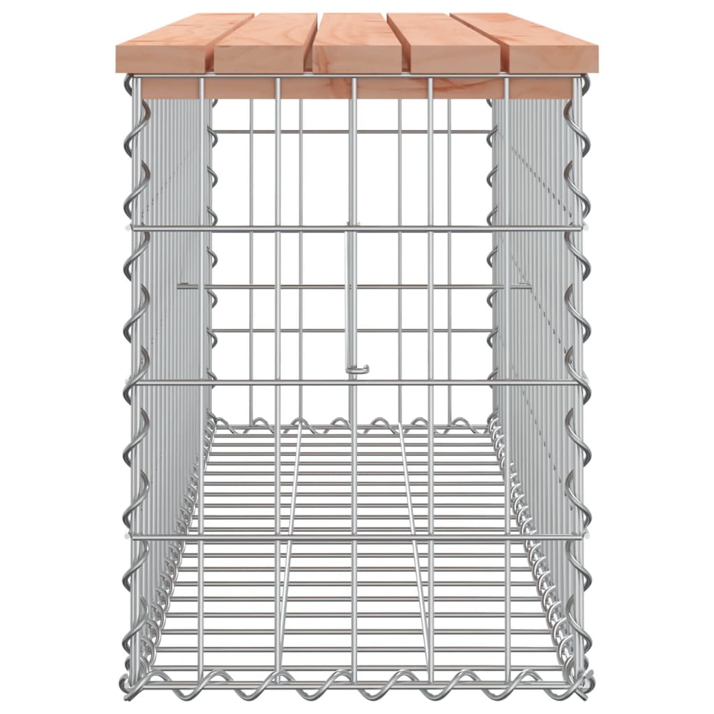 Tuinbank schanskorfontwerp 103x31,5x42 cm massief douglashout