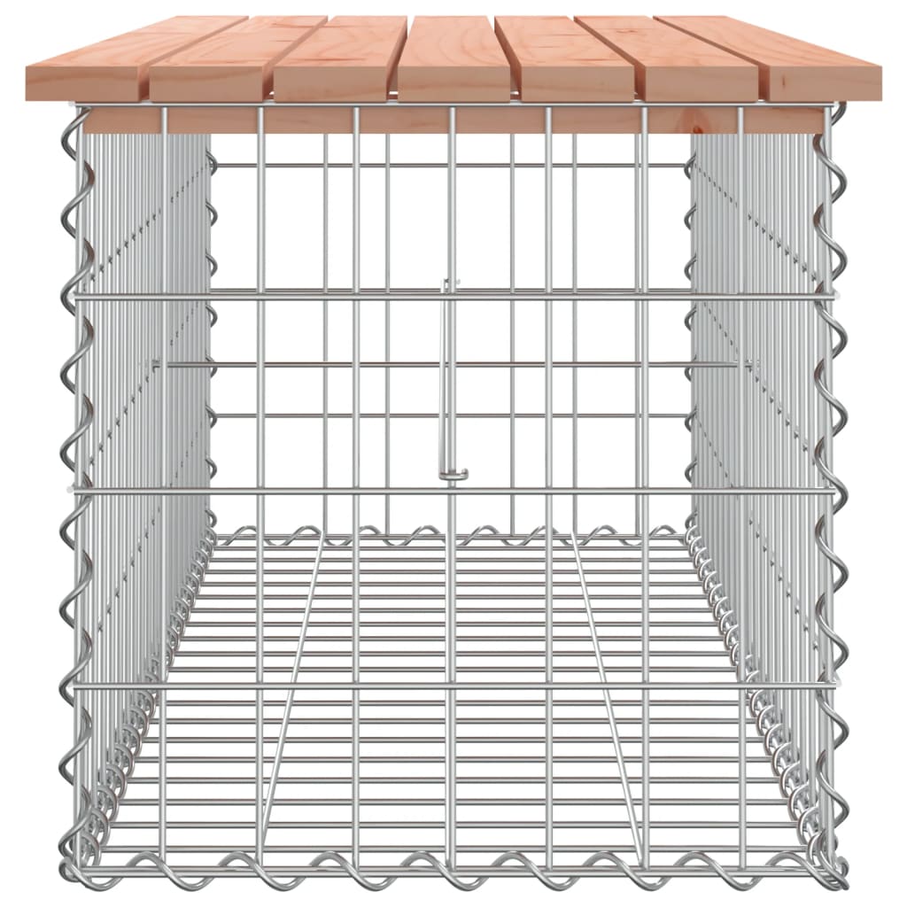 Tuinbank schanskorfontwerp 103x44x42 cm massief douglashout