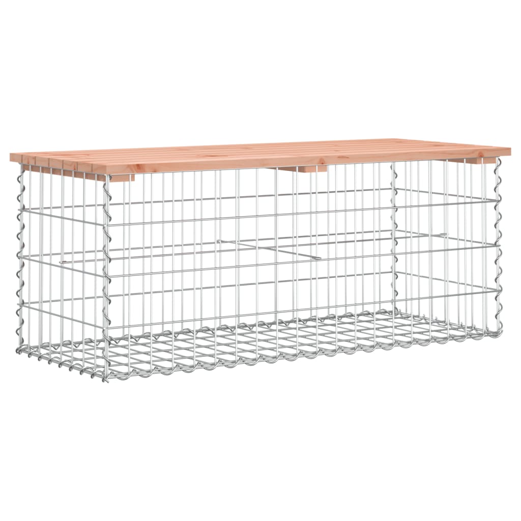 Tuinbank schanskorfontwerp 103x44x42 cm massief douglashout