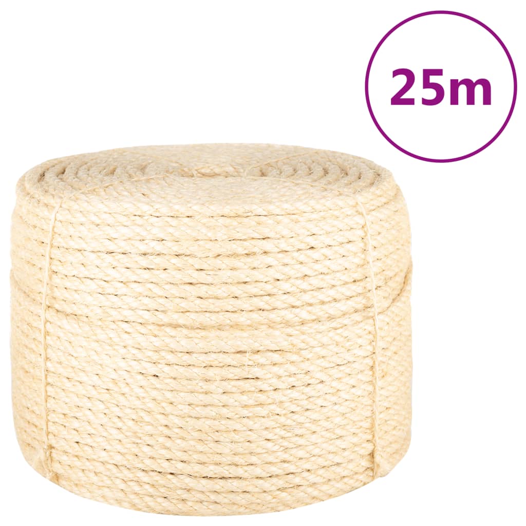 Touw 10 mm 25 m 100% sisal Touw | Creëer jouw Trendy Thuis | Gratis bezorgd & Retour | Trendy.nl