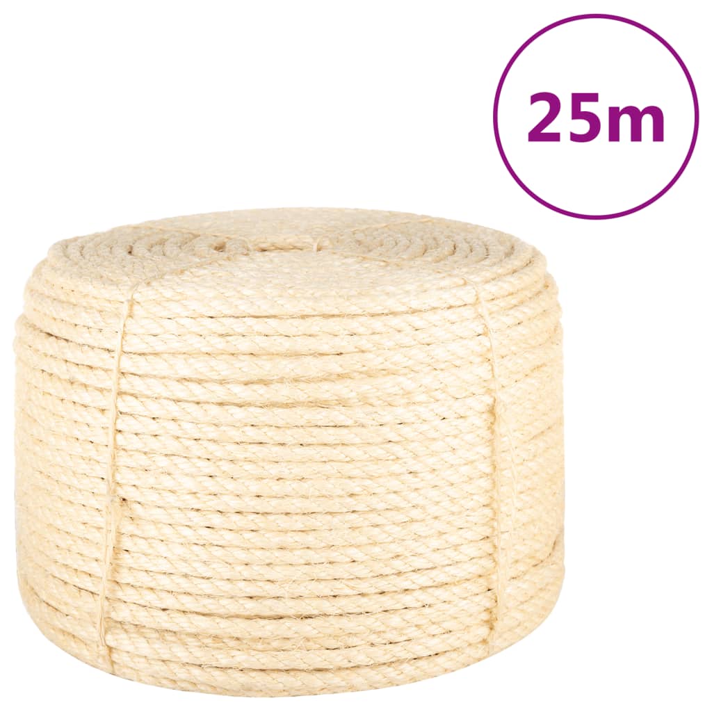 Touw 12 mm 25 m 100% sisal Touw | Creëer jouw Trendy Thuis | Gratis bezorgd & Retour | Trendy.nl