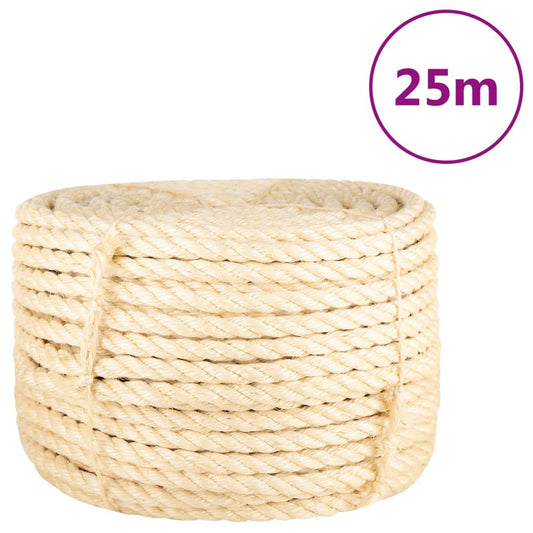 Touw 16 mm 25 m 100% sisal Touw | Creëer jouw Trendy Thuis | Gratis bezorgd & Retour | Trendy.nl