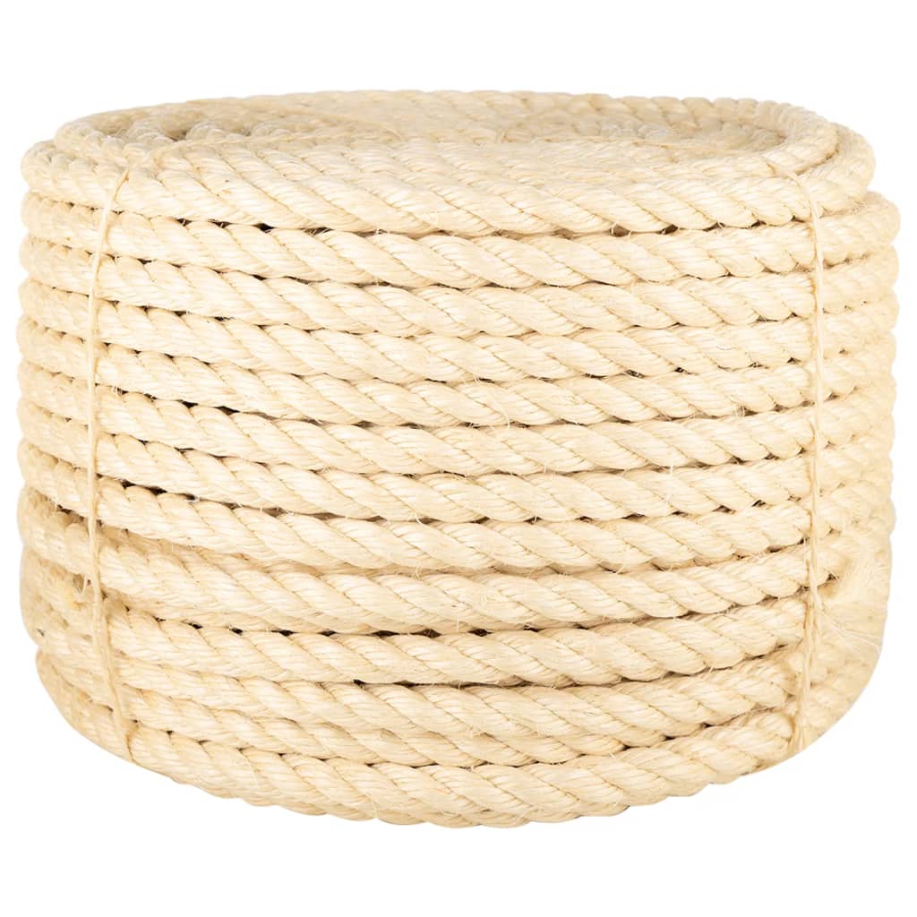 Touw 20 mm 25 m 100% sisal Touw | Creëer jouw Trendy Thuis | Gratis bezorgd & Retour | Trendy.nl