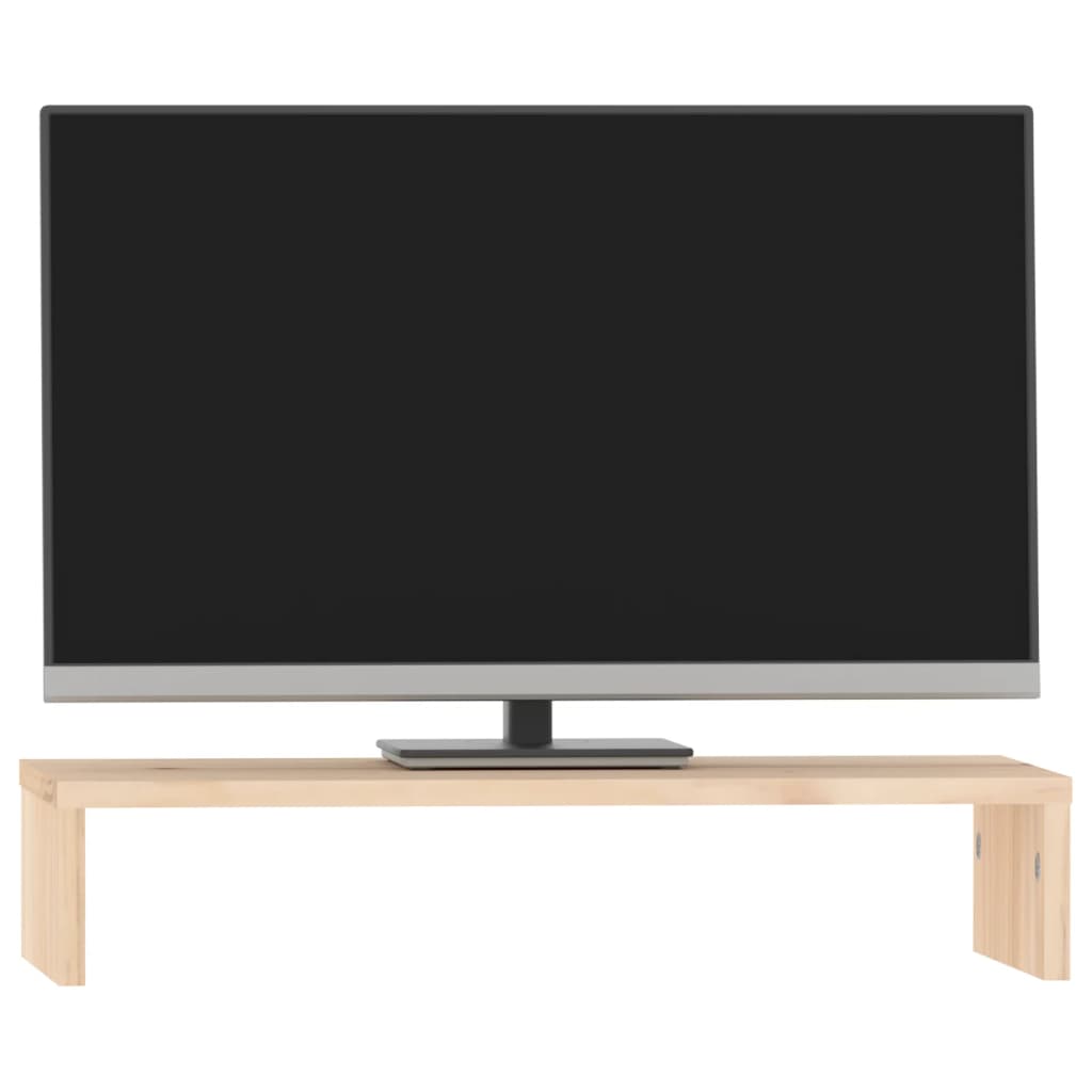 Monitorstandaard 50x27x10 cm massief grenenhout Computerverhogers en -standaards | Creëer jouw Trendy Thuis | Gratis bezorgd & Retour | Trendy.nl