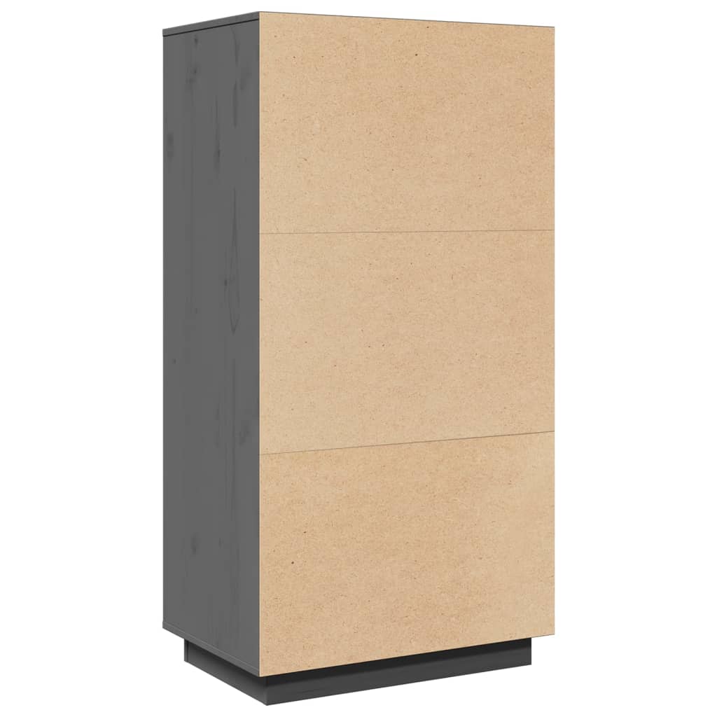 Hoge kast 60x40x116,5 cm massief grenenhout grijs Dressoirs & buffetkasten | Creëer jouw Trendy Thuis | Gratis bezorgd & Retour | Trendy.nl