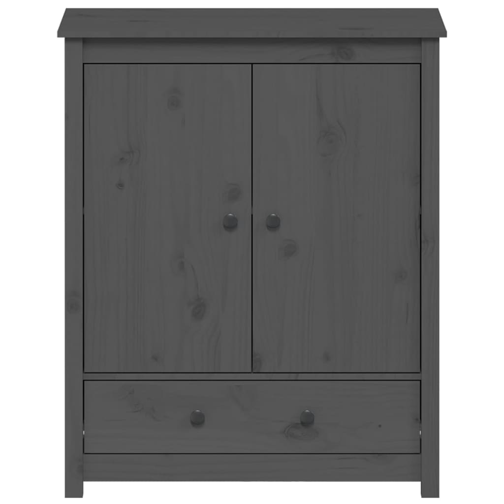 Hoge kast 83x41,5x100 cm massief grenenhout grijs Dressoirs & buffetkasten | Creëer jouw Trendy Thuis | Gratis bezorgd & Retour | Trendy.nl