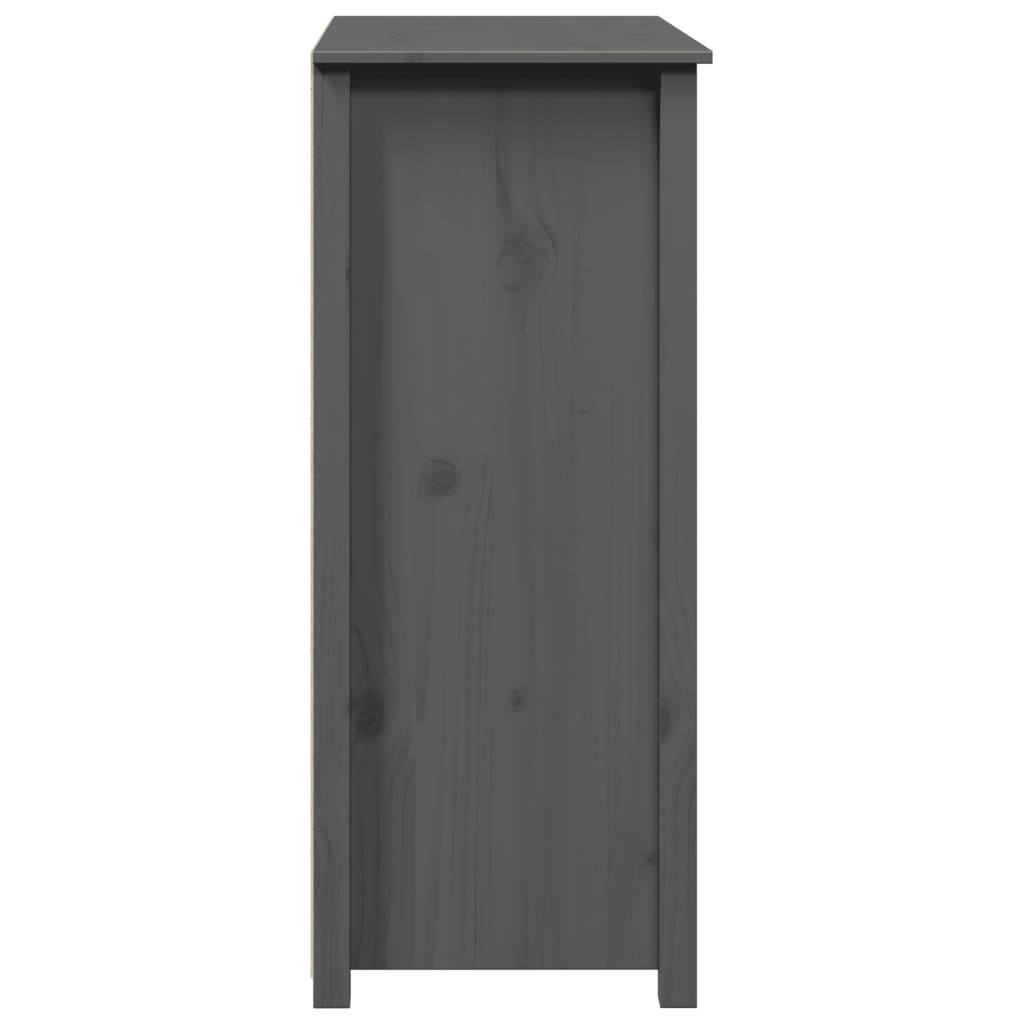 Hoge kast 83x41,5x100 cm massief grenenhout grijs Dressoirs & buffetkasten | Creëer jouw Trendy Thuis | Gratis bezorgd & Retour | Trendy.nl